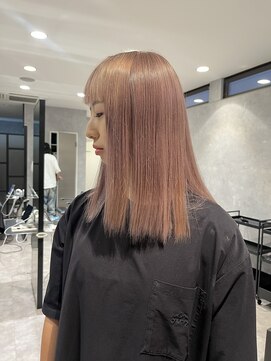 エディー(HEDI) ピンクベージュカラー