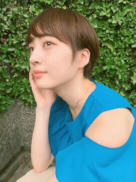 コンティロミー(CONTI ROMMY.) 大人可愛い◎小顔ショートマッシュボブナチュラルブラウン本厚木