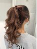 【クリスマス限定】待ち合わせ前に◇ヘアセット〈ベロアリボンプレゼント〉