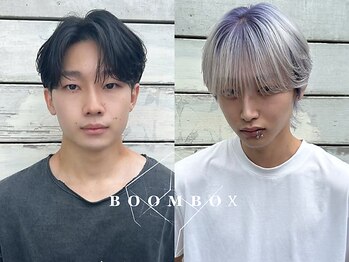 ブームボックス(BOOMBOX)の写真/メンズからも支持される人気サロン◎発色キレイなハイトーンならお任せ下さい！パーマも人気【原宿駅3分】