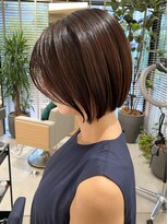 ステア ケース(stair case)&nbsp;大人ショート/ショートボブ/白髪ぼかしハイライト/銀座/武蔵小杉