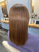 オンアンドオフ コウベ(ONandOFF KOBE)&nbsp;表面ストレート×髪質改善カラーで若見え