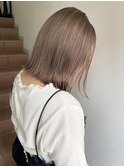 マロンベージュモカベージュヘーゼルベージュボブレイヤー