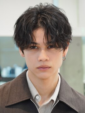 フィフス 札幌大通(fifth) 札幌センターパートメンズヘアルーズパーマシャドウパーマ緩め