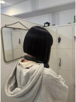 エイチ 梅田(H)&nbsp;50代ハンサムショートショートバレイヤージュクラゲヘアパーマ