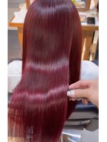 ナンバー ブラオ 名古屋栄(N° blao) カラー×縮毛矯正×髪質改善トリートメント