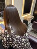 ☆新規☆【髪質補正Bコース】超高濃度水素ケアカラー/カット/TR付￥19800