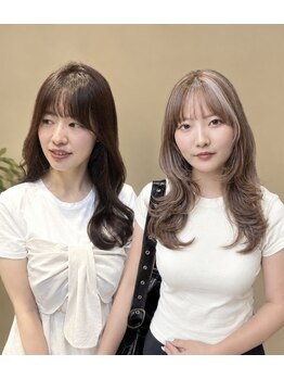 ラボー ノースプラザ店(LA'BO)の写真/ブリーチなしでも叶う艶やかで透明感のあるカラー。赤みを抑えた美しい仕上がりで色落ち後も魅力をキープ！