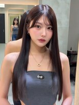 ディーバ 渋谷(D.I.E.V.A)&nbsp;10代20代30代髪質改善艶髪ストレートロング暗めカラー