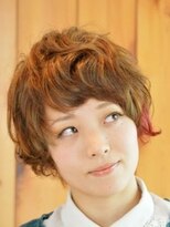 ヘアーズ和(Hair's)&nbsp;ふんわりカジュアルなガーリーショート