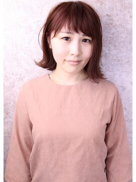 キャアリー(Caary) Caaryの外ハネとピンクカラーが気になる季節♪