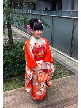 ヘアーサロン ウェン(hair salon WEN) 七五三スタイル