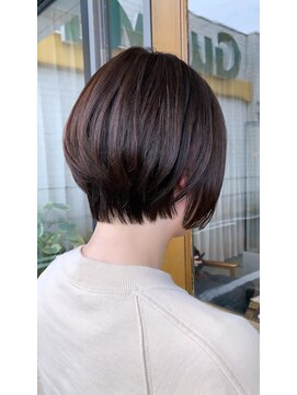 クルニエ(crenier) crenierで作るやんわりショートボブ●