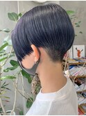 ハンサムショート、マニッシュショート、ラベンダーグレー