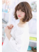 ミック 日暮里店(miq)&nbsp;くせ毛風アシンメトリー＆無造作パーマの抜け感ヘアb