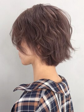 アイティー バイ アルバム 浦和店(IT by ALBUM) ラベンダーアッシュ_クールショートピンクベージュ_ba244122