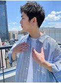 ナチュラルアップバング/ビジネスショート