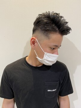 アヴァンス 天王寺店(AVANCE.) MEN'S HAIR フェード×サイドパート