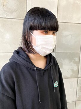 トゥコ(tuco) スーパーワイドバングボブおかっぱパッツン