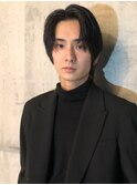 刈り上げ　バーバー　パーマ　センターパート［札幌/大通］