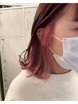 アクト 十条店(ACT)&nbsp;クリアなピンク☆ピンクインナーカラー