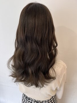 ヴァンクラウドコウベ(VENT CLOUD KOBE) 20代30代40代ブリーチなしオリーブグレージュくびれミディ