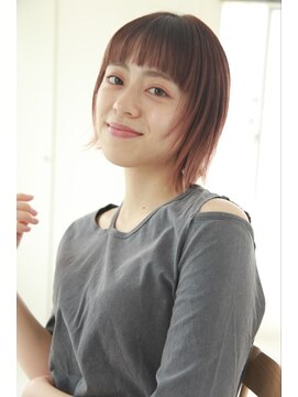 エクリ(equri×SHISEIDO) 顔まわり短めボブ