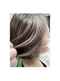 白髪ぼかし