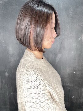 ラウンジ モリオ イケブクロ(Lounge MORIO Ikebukuro) 【morio池袋】前下がり丸みボブ