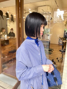 シロ(siro) 切りっぱなしボブ