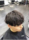 緩め波巻きパーマ 【町田/メンズサロン/men's】