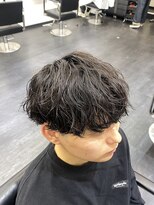 メンズサロンドットリアン(dot. lien)&nbsp;緩め波巻きパーマ 【町田/メンズサロン/men's】