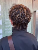 レイルヘア(REIR-HAIR)&nbsp;ウルフベース ハイライト×ツイストスパイラルパーマ