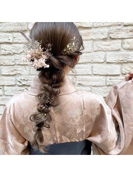 シャルメ 池袋(CHARMER) 着物におすすめ♪アップスタイル