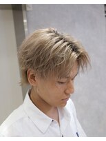 レイズ 名古屋(RAYS)&nbsp;ミルクティーベージュ×マッシュウルフ