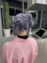 ヴァイス 新宿店(VAICE) ネイビーブルー×カチモリヘア