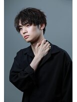 リップス 二子玉川店 (LIPPS)&nbsp;無造作波巻きスパイラルパーマセンターパートウルフマッシュ