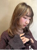 【NEWTON×川島】レイヤーカット×デザインカラー