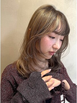 ニュートン(NEWTON) 【NEWTON×川島】レイヤーカット×デザインカラー