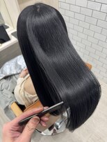 ハツ 橋本(HATSU) 美髪/髪質改善/ハリウッドトリートメント/黒髪ロング【みずき】