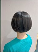 ボブ/ショートボブ/黒髪/髪質改善/大人かわいい