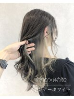 リアラ 渋谷(LIALA)&nbsp;ブリーチ、ダブルカラー、インナーカラー、イヤリングカラー