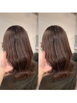 シー.(SHE.)&nbsp;ナチュラルベージュ×ミディアムボブ