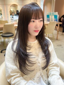 ロンド エスポワール 錦糸町(Lond espoir) ■メルティカラーフェミニンロング似合わせカットミディアムp