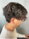 [MIHO*ADOR] メンズカット / センターパート / ニュアンスパーマ