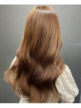 ボアップ 難波店(boappu) #ブラウンカラー#ロングヘア#プルエクステ#髪質改善