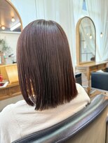 アルベリー ヘアーアンドスパ 浜松上島店(ALBELY hair&spa)&nbsp;ボブの可愛さを残した縮毛矯正