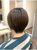 くびれヘア/アプリコットオレンジ/ハイライトカラー/福原遼華