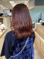 プラグ バイ ネオリーブ(plug by neolive)&nbsp;チェリーブラウン×髪質改善[髪質改善/縮毛矯正/韓国]K
