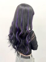 ロサ ファイブヘアー(Rosa..5Hair)&nbsp;紫ハイライト★